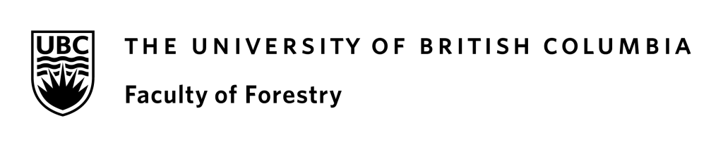 The University of British Columbia Faculty of Forestry logo.