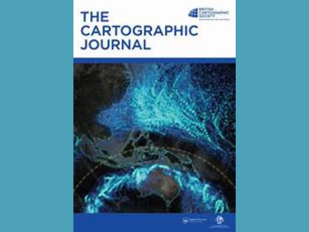Screen grab of the Cartographic Journal cover