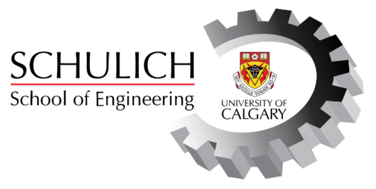 Logo of the University of Calgary School of Engineering.
