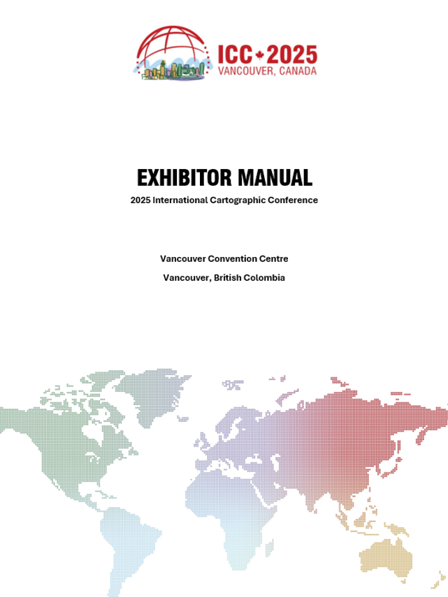 Screen grab of the cover of the Exhibitor Manual 